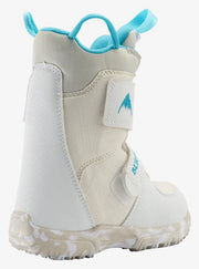 Burton Toddlers'  Mini Grom Snowboard Boots 2024 - WHITE