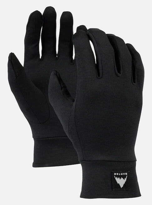 Burton Touchscreen Glove Liners - BLACK