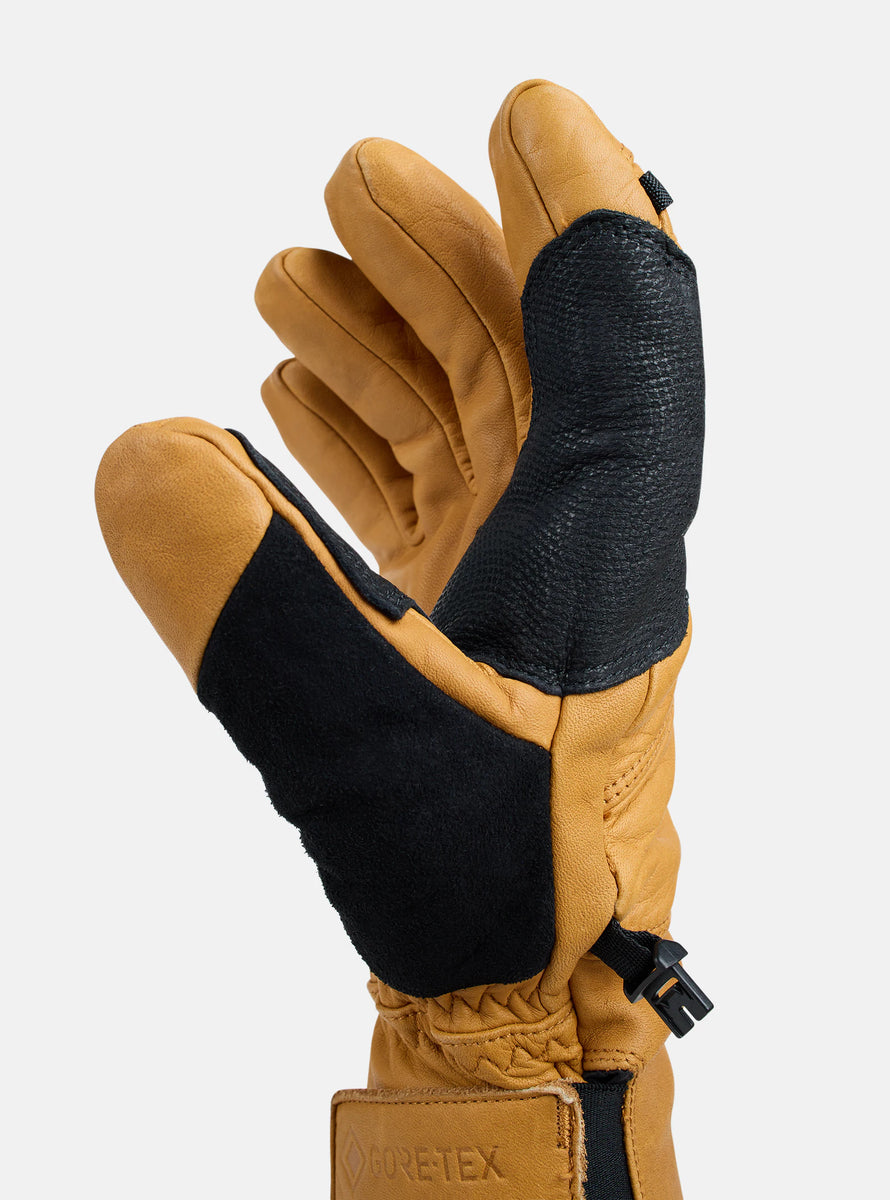 burton leather snowboard gloves Men's GORE-TEX Modern Warmth Its a simple concept Burton Soft black Leather Lined