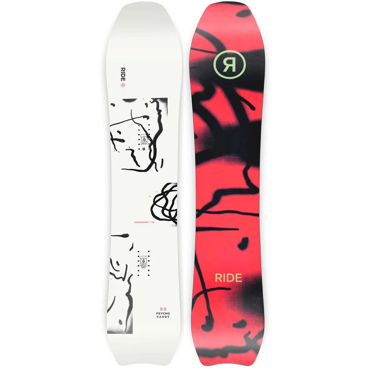 RIDE スノーボード　PSYCHOCANDY 146 レディース Ride-Psychocandy-Snowboard-