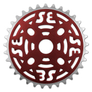 SE Bikes Alloy Sprocket Chainring 33T 1/8 - RED