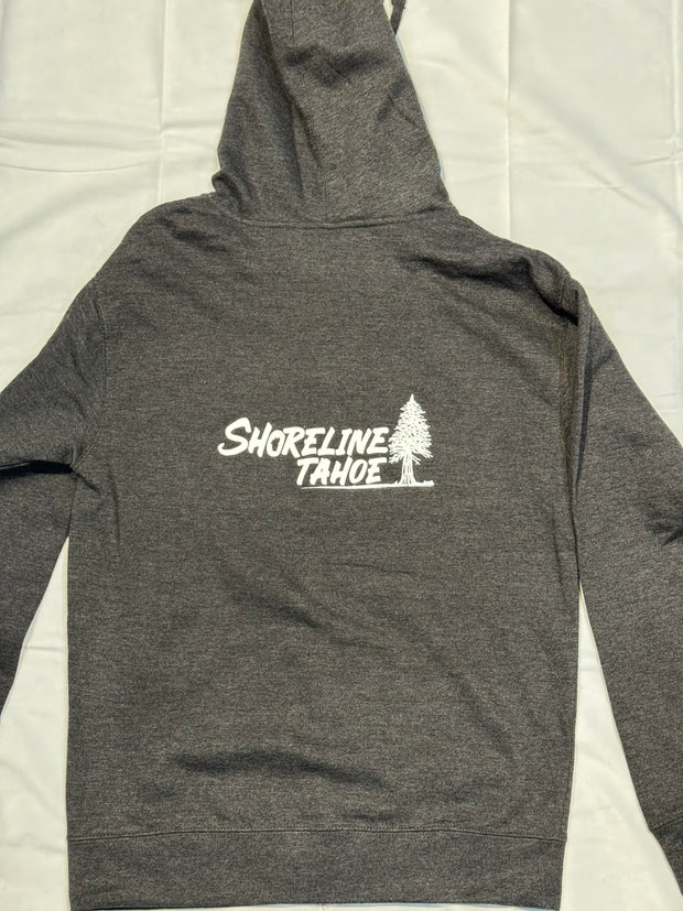 Shoreline Tahoe Zip Hoodie - GREY