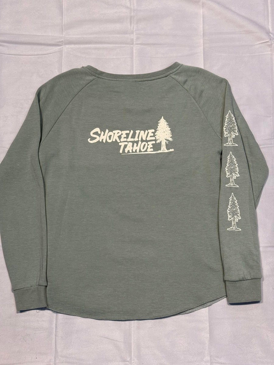 トップス 24ss DESCENDANT SHORELINE CREW NECK NAVY Vintage Garment-Dyed Crew-Neck Sweatshirt | Old Navy