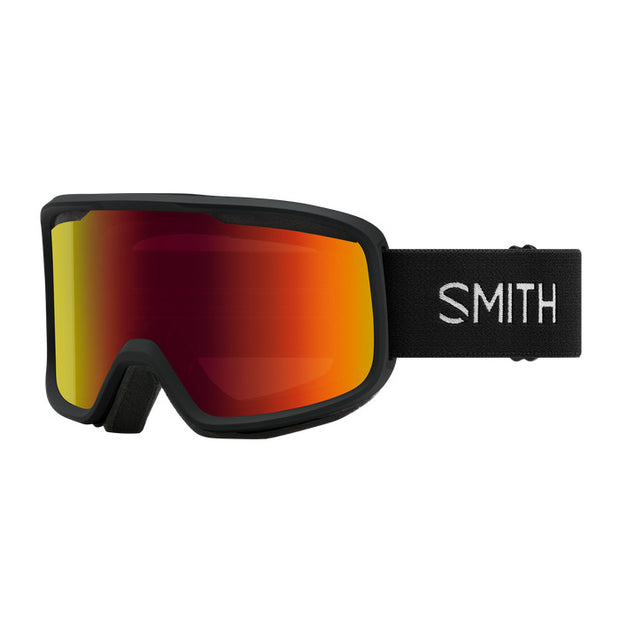 Smith Frontier Black Red Sol-X Mirror Goggle