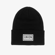 Union High Cuff Beanie - BLACK