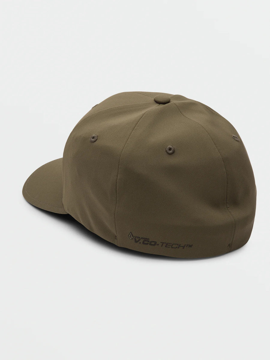 Volcom Men's Stone Tech Delta Camper Hat - Water Resistant, Adjustable, Flexfit