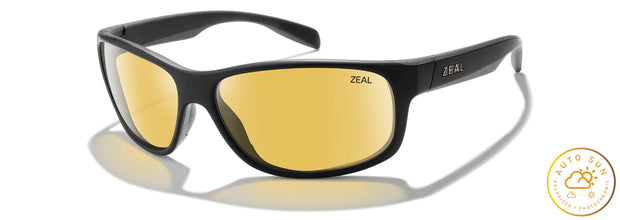 Zeal Sable Sunglasses - BLACK