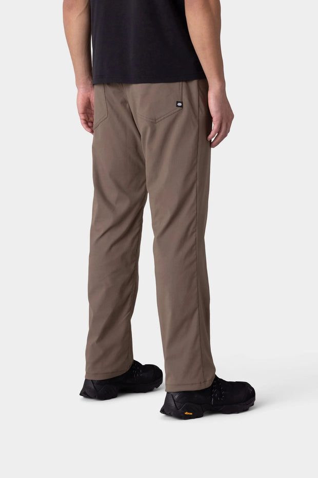 686 Everywhere Merino-Lined Pant - Relaxed Fit - BROWN