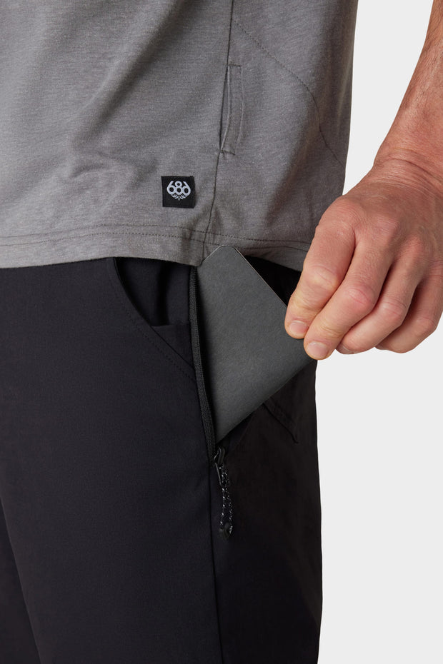 686 Everywhere Pant - Straight Fit - BLACK