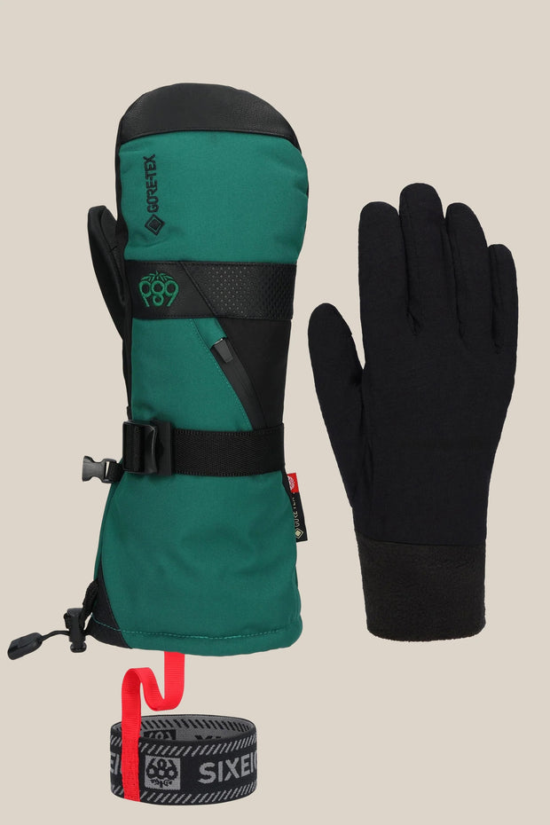 686 GORE-TEX SMARTY 3-In-1 Gauntlet Mitt - GREEN