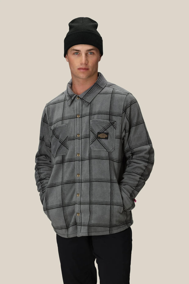 686 Sierra Fleece Flannel - GREY