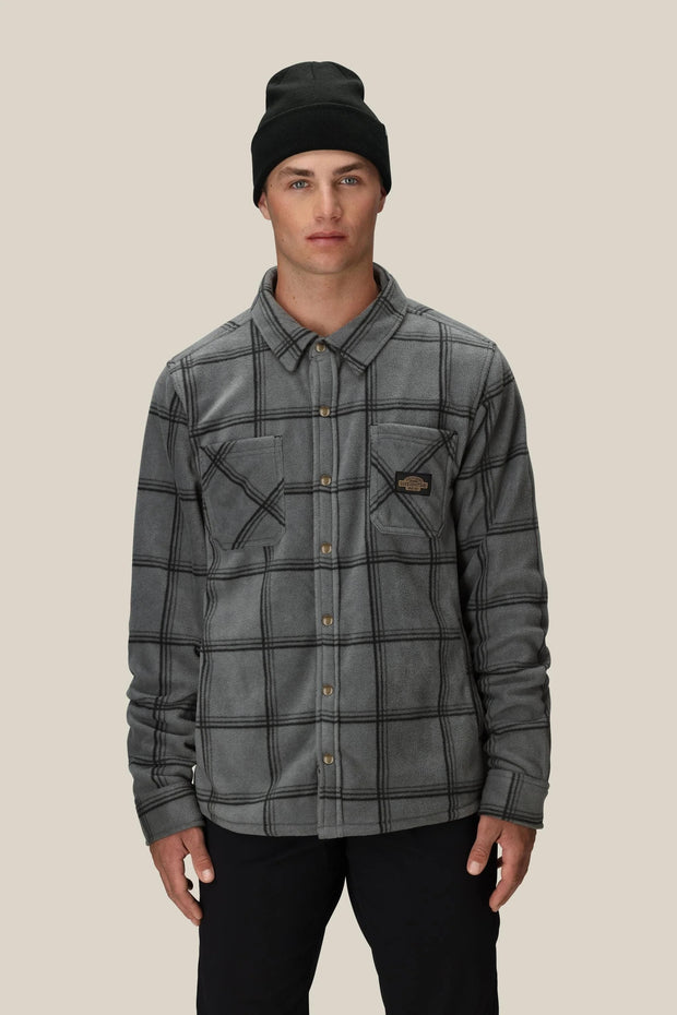 686 Sierra Fleece Flannel - GREY