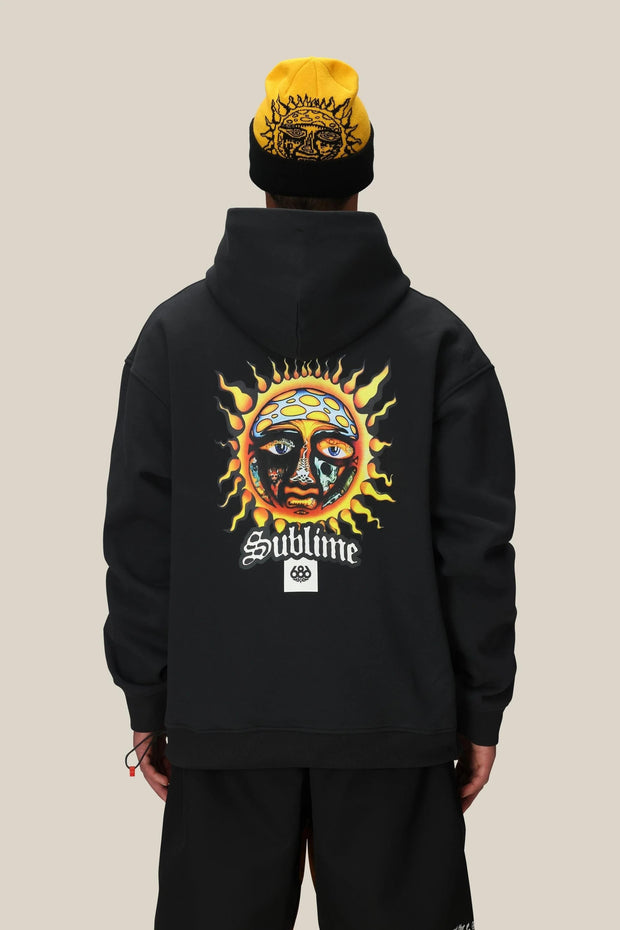 686 Sublime Premium Heavyweight Pullover Hoody - BLACK