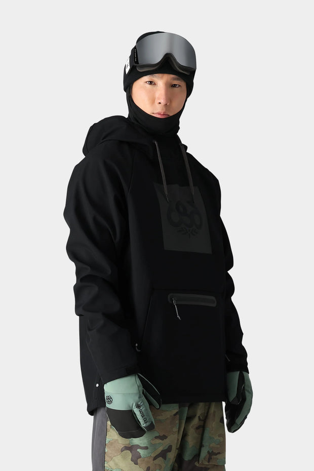 686 Waterproof Hoody - BLACK
