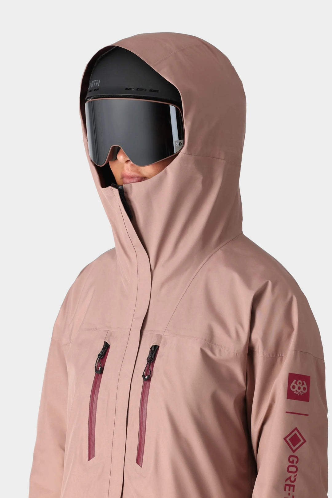 686 GORE-TEX Core shell ピンク　ジャケット 686 シックスエイトシックス GORE-TEX CORE SHELL スノーボード ウェア
