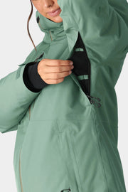 686 Women's Hydra Insulated Jacket 2025 - GREEN