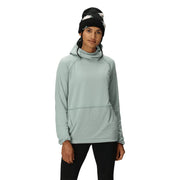 686 Women's Mission Grid Fleece Hoody - BLUE