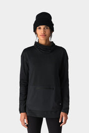 686 Women's Ultra Thermal Fleece Hoody - BLACK