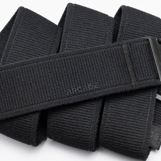 Arcade Atlas Belt - Long - BLACK