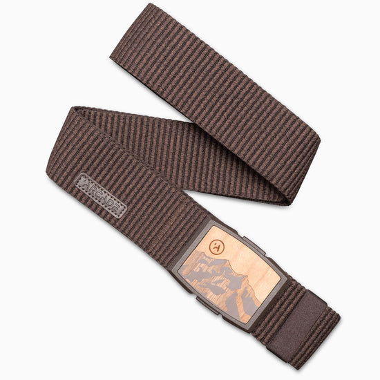 Arcade Woody Belt - BROWN