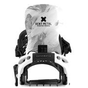 Bent Metal Lightning Supermatic Snowboard Bindings 2026 - WHITE