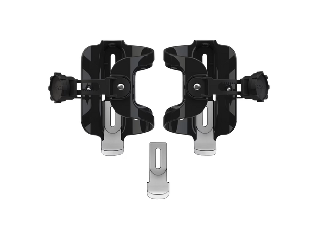 BiKASE Sidewinder ABC Bottle Cage - BLACK