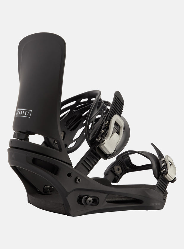 Burton Cartel Re:Flex Snowboard Bindings 2026 - BLACK