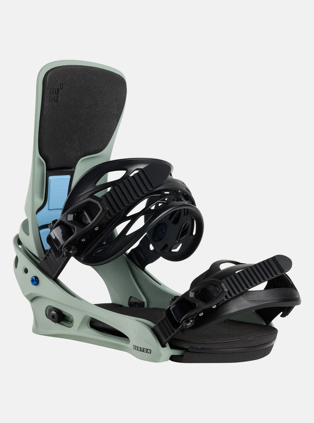 Burton Cartel X Re:Flex Snowboard Bindings 2025 - GREEN