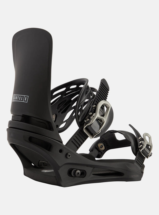 Burton Cartel X Re:Flex Snowboard Bindings 2026 - BLACK
