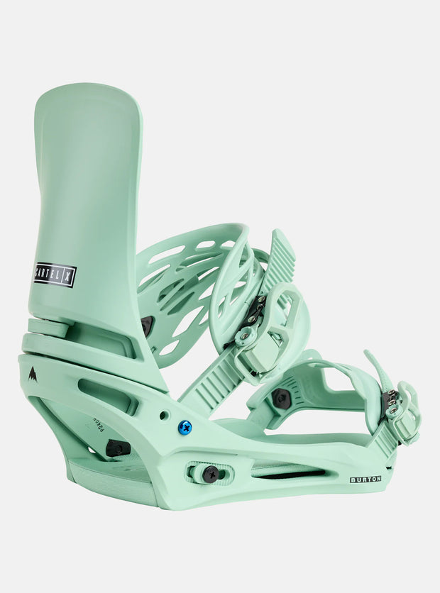 Burton Cartel X Re:Flex Snowboard Bindings 2026 - GREEN