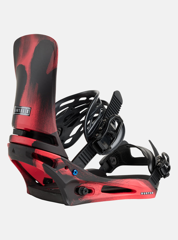 Burton Cartel X Re:Flex Snowboard Bindings 2026 - RED
