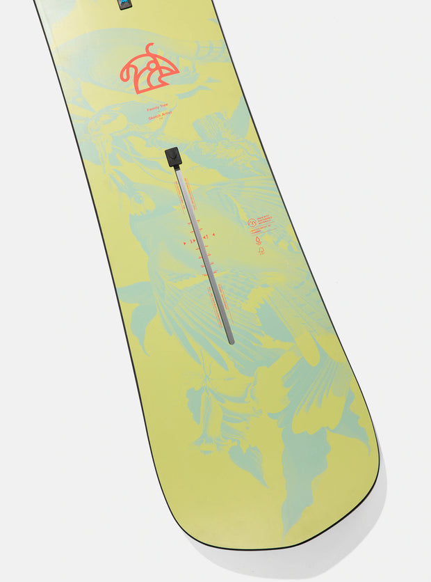 Burton Family Tree Sketch Artist Camber Snowboard 2026