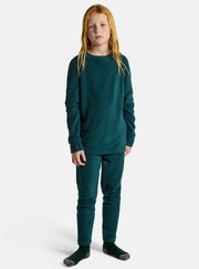 Burton Kids' Fleece Base Layer Set - GREEN