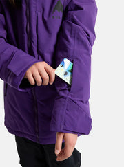 Burton Kids' Hillslope 2L Jacket 2025 - PURPLE