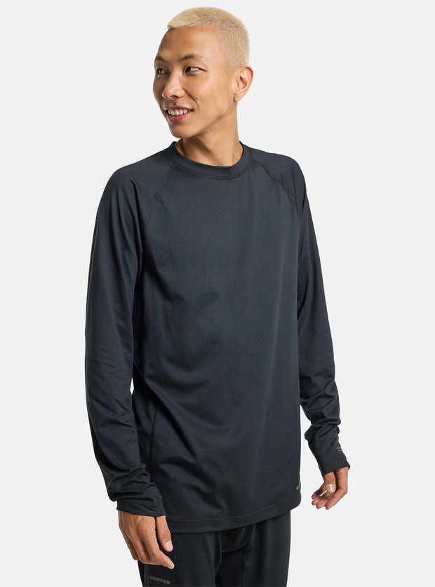 Burton Midweight Base Layer Crewneck - BLACK