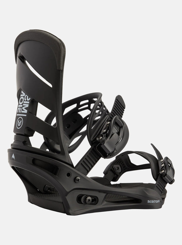 Burton Mission Re:Flex Snowboard Bindings 2026 - BLACK