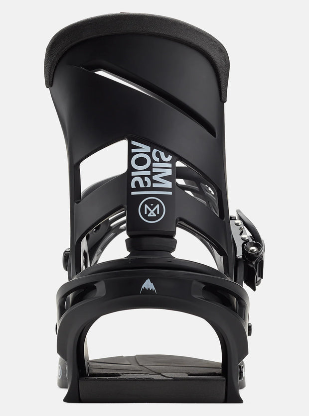 Burton Mission Re:Flex Snowboard Bindings 2026 - BLACK