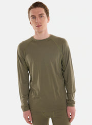 Burton Phayse Merino Base Layer Crewneck - GREEN