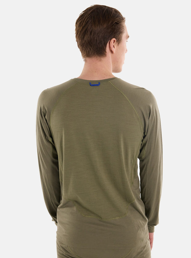 Burton Phayse Merino Base Layer Crewneck - GREEN