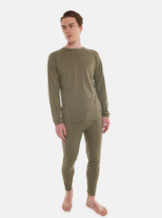 Burton Phayse Merino Base Layer Crewneck - GREEN