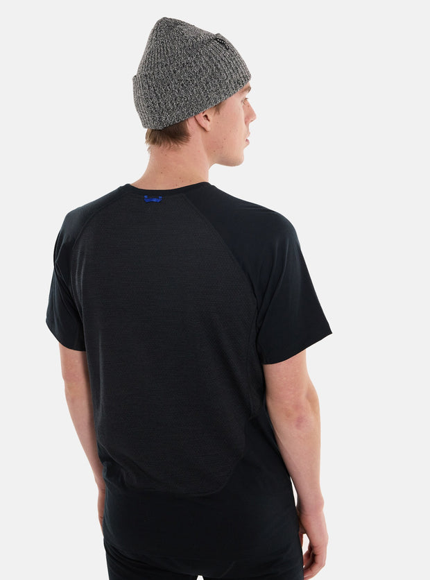 Burton Phayse Merino Base Layer Short Sleeve T-Shirt - BLACK