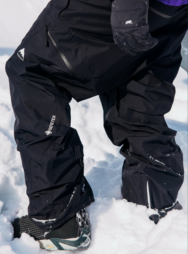 Burton Reserve GORE-TEX 2L Pants - SHORT Fit- 2026 - BLACK