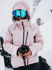 Burton Women's [ak] Flare GORE‑TEX 2L Down Jacket 2025 - PINK