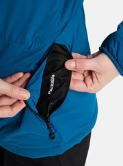 Burton Women's [ak] Helium Hooded Stretch Insulated Jacket  - BLUE