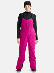 Burton Women's [ak] Kimmy GORE-TEX 2L Bib Pants 2026 - PINK