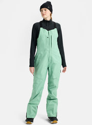 Burton Women's [ak] Kimmy GORE‑TEX 3L Stretch Bib Pants 2026 - green