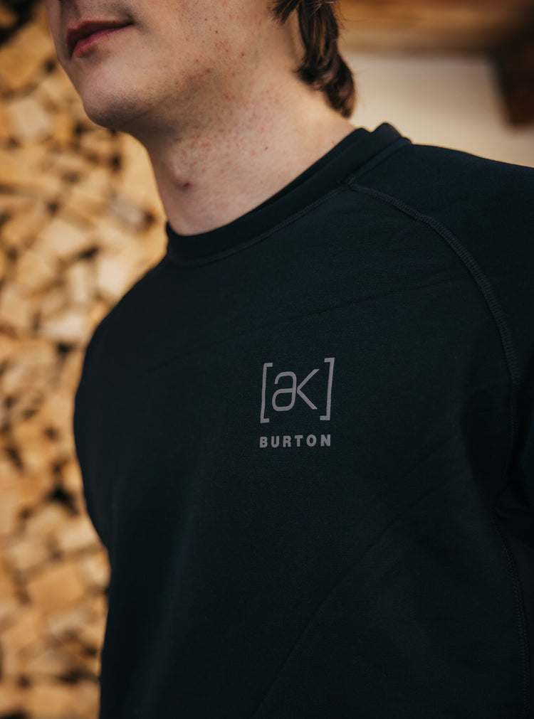 Burton [ak] Baker Power Stretch Fleece Crewneck – Shoreline