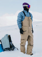 Burton [ak] Freebird GORE‑TEX 3L Stretch Bib Pants 2025 - TAN