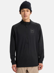 Burton [ak] Helium Grid Half-Zip Fleece - BLACK