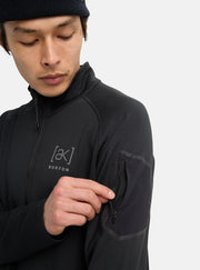 Burton [ak] Helium Grid Half-Zip Fleece - BLACK